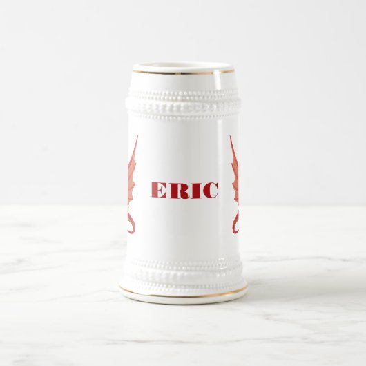 Red Dragon Stein Bierpul (Center)