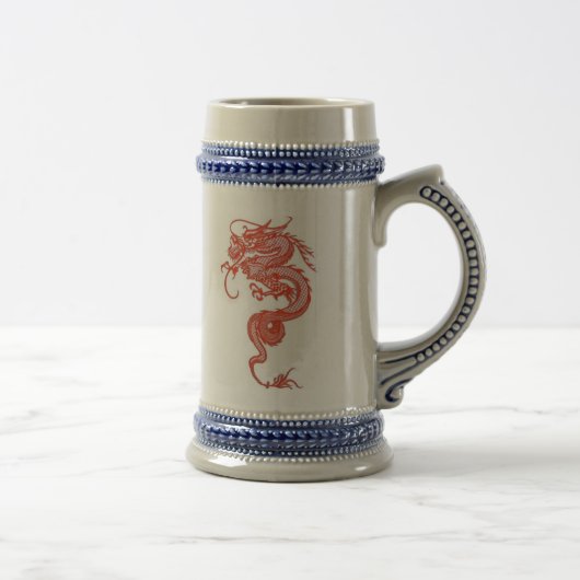 Red Dragon Stein Bierpul (Rechts)
