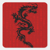 Red Dragon Sticker (Voorkant)