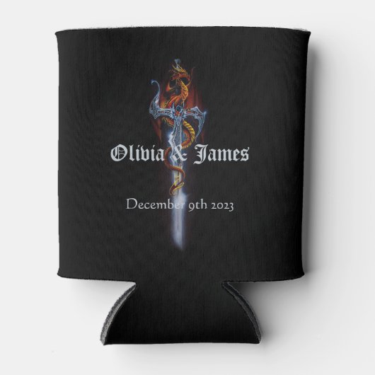 Red Dragon Sword Blikjeskoeler (Voorkant)