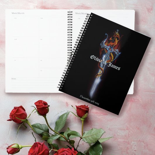 Red Dragon Sword bruiloft Planner