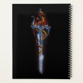 Red Dragon Sword bruiloft Planner (Achterkant)