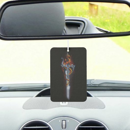 Red Dragon Sword Fantasy Luchtverfrisser