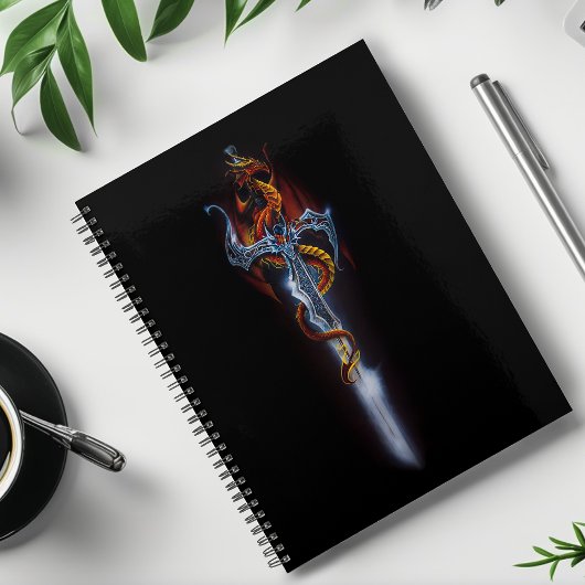 Red Dragon Sword Fantasy Planner
