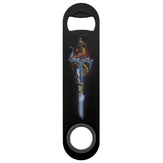 Red Dragon Sword Fantasy Speed Flessenopener (Voorkant)