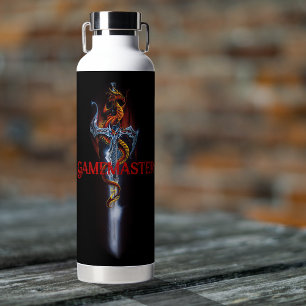 Red Dragon Sword Fantasy Waterfles
