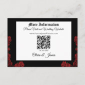 Red Dragon Sword Rozen Informatiekaartje (Achterkant)