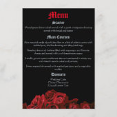 Red Dragon Sword Rozen Menu (Voorkant)