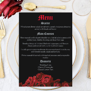 Red Dragon Sword Rozen Menu