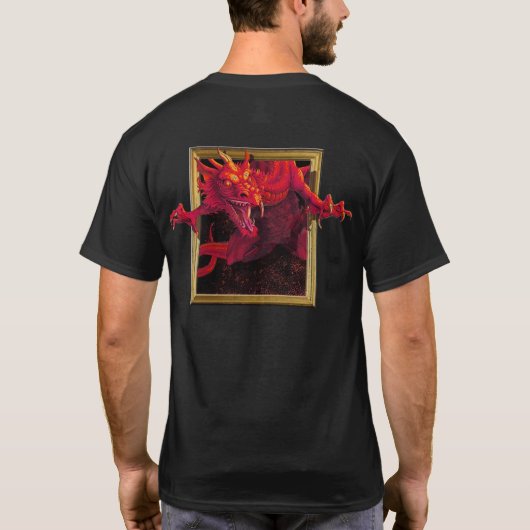 Red Dragon T-shirt (Achterkant)