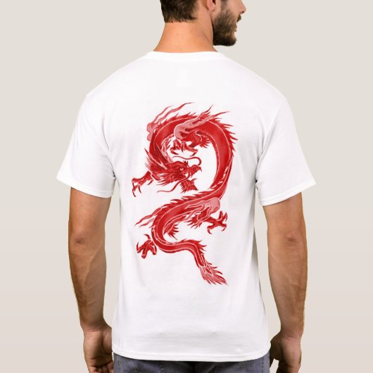 Red Dragon T-shirt (Achterkant)