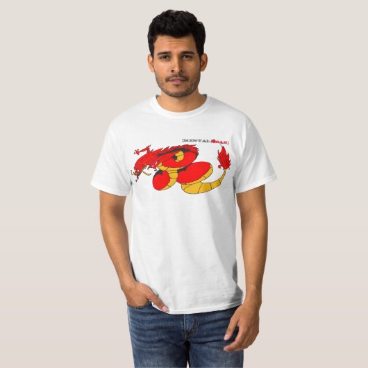Red Dragon T-shirt (Voorkant volledig)