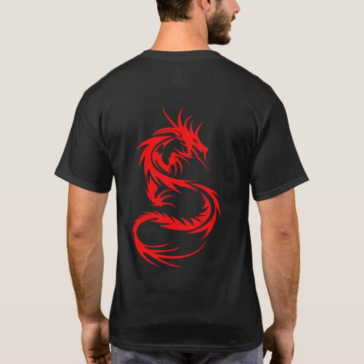 Red Dragon T-shirt (Achterkant)