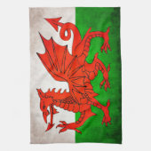 Red Dragon Theedoek (Verticaal)