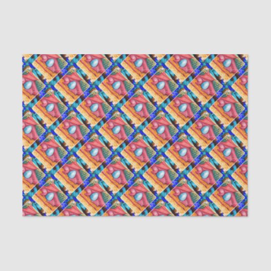 Red Dragon Tissuepapier (Voorkant)