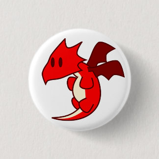 Red Dragon Token Ronde Button 3,2 Cm