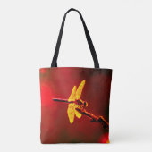 Red Dragon Tote Bag (Achterkant)
