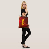 Red Dragon Tote Bag (Op model)