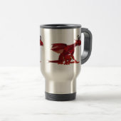 Red Dragon Travel Mug Reisbeker (Voorkant rechts)