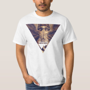 Red Dragon Triangle Trendium Authentic T-shirt