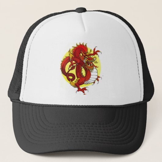 RED DRAGON TRUCKER PET (Voorkant)