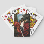 Red Dragon Urban Fantasy Pokerkaarten (Achterkant)