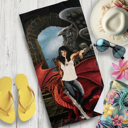 Red Dragon Urban Fantasy Strandlaken