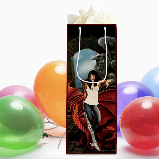 Red Dragon Urban Fantasy Wijn Cadeautas