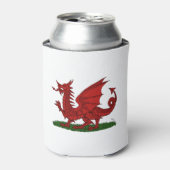 Red Dragon van Wales Blikjeskoeler (Blikje Voorkant)