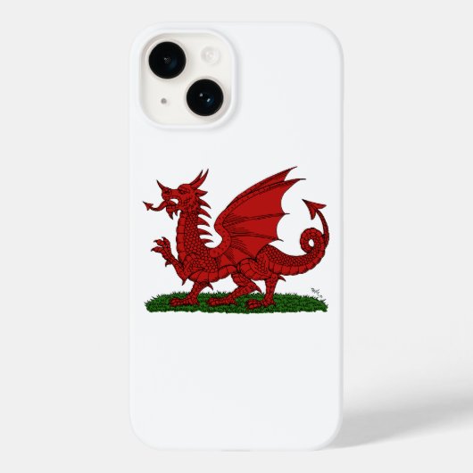 Red Dragon van Wales Case-Mate iPhone Case (Achterkant)