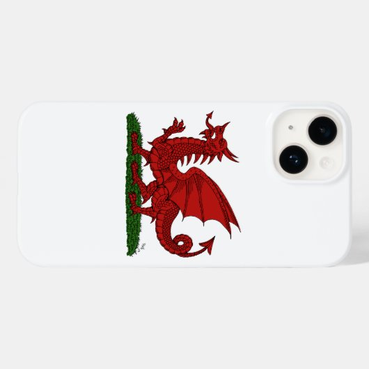 Red Dragon van Wales Case-Mate iPhone Case (Achterkant (horizontaal))
