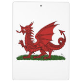 Red Dragon van Wales Klembord (Achterkant)
