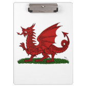 Red Dragon van Wales Klembord (Voorkant)