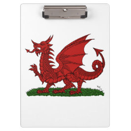 Red Dragon van Wales Klembord
