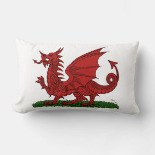 Red Dragon van Wales Kussen