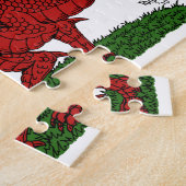 Red Dragon van Wales Legpuzzel (Zijkant)