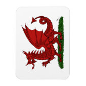 Red Dragon van Wales Magneet (Verticaal)