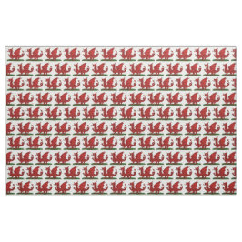 Red Dragon van Wales Stof