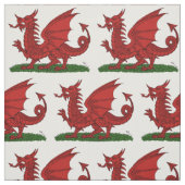 Red Dragon van Wales Stof (Swatch)