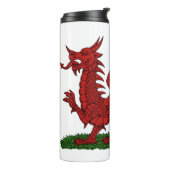 Red Dragon van Wales Thermosbeker (Gedraaid links)