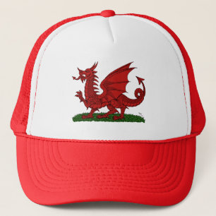 Red Dragon van Wales Trucker Pet