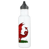 Red Dragon van Wales Waterfles (Rechts)