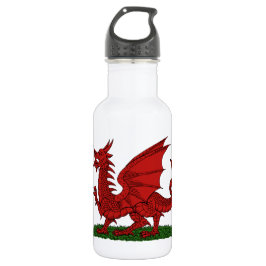 Red Dragon van Wales Waterfles