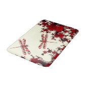 Red Dragonflies Bath Mat (Gekanteld)