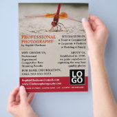 Red Dragonfly, Fotografie, Fotografe hire Flyer (Hand)