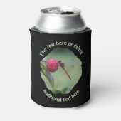 Red Dragonfly Natuur - Gepersonaliseerd Blikjeskoeler (Blikje Achterkant)