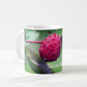 Red Dragonfly Natuur - Gepersonaliseerd Koffiemok (Voorkant links)