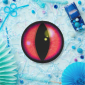 Red Dragons Eye Papieren Bordje (Feest)