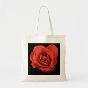 Red Drama Roos Tote Bag