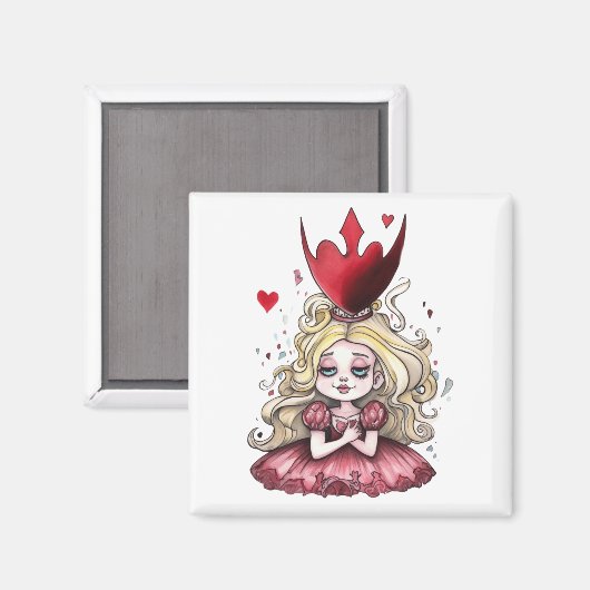 Red Dress Alice Magneet (Voorkant / Achterkant)